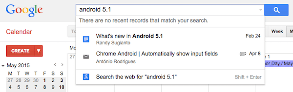 Google lanza Unified Search, búsqueda integrada en varios de sus servicios desde uno de ellos