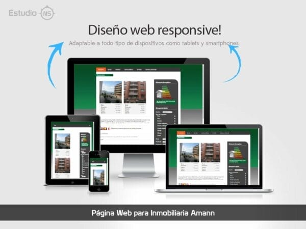 Página Web para Inmobiliaria Amann