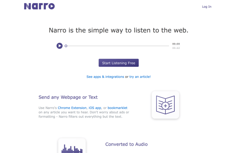 Narro añade conversión de vídeos de YouTube y Vimeo a su plan Pro