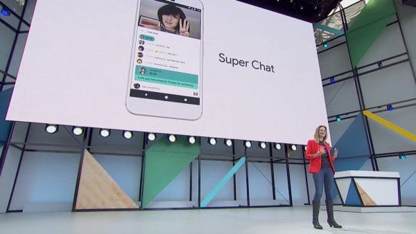 Google I/O 2017: YouTube, desde el sofá y con Super Chats 3 Google I/O 2017 - YouTube - Super Chat