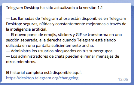 Telegram: noticias y cronología 1 Telegram: noticias y cronología