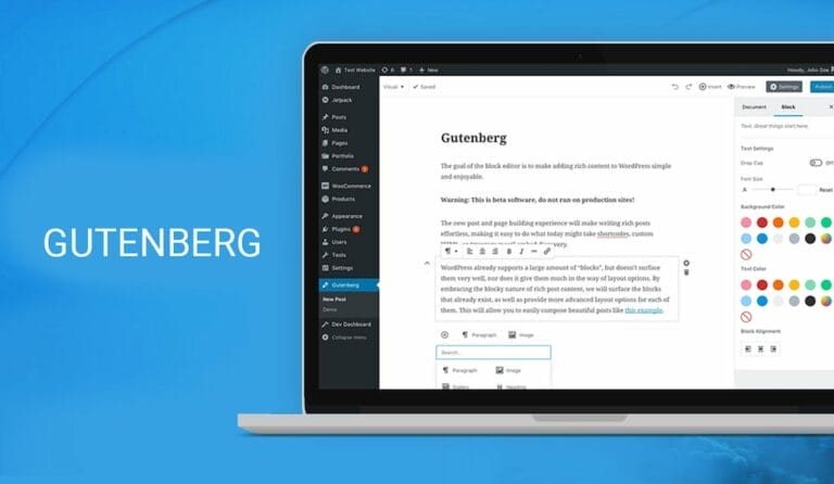 WordPress Gutenberg