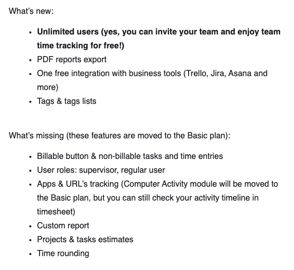Comparativa de TimeCamp y Tmetric para controlar el tiempo