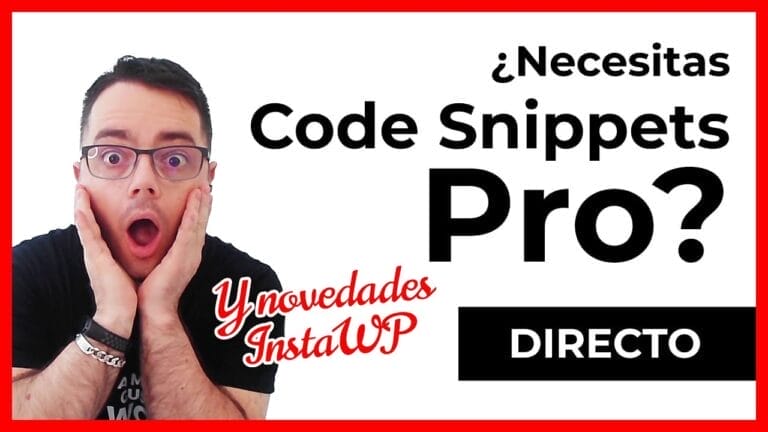 Se lanza Code Snippets Pro y novedades en InstaWP