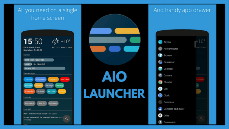 198. AIO Launcher y novedades varias (grabado hace un año 😅)